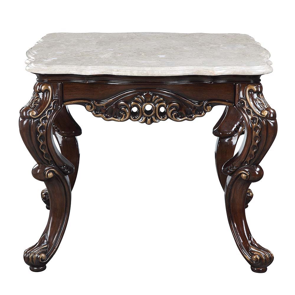 Benbek - End Table - Brown, Dark - 28-"