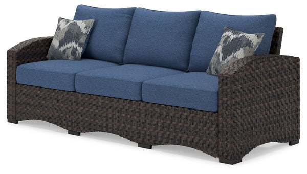  aluminum frame and Nuvella+ upholstered cushions offer years of beauty. Designed for easy maintenance