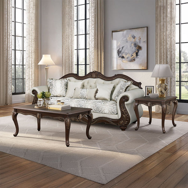 Pierce - Coffee Table - Cherry Finish
