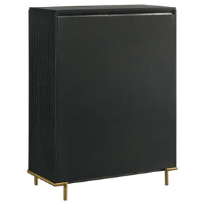 Arini - 5-Drawer Bedroom Chest - Black