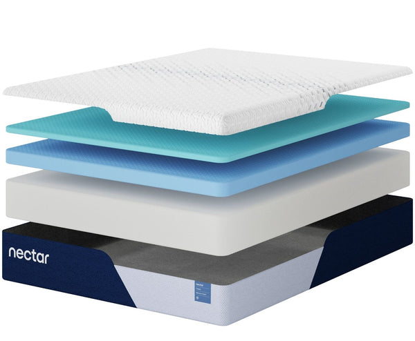 Nectar Classic Memory Foam 5.1 - White - King Mattress
