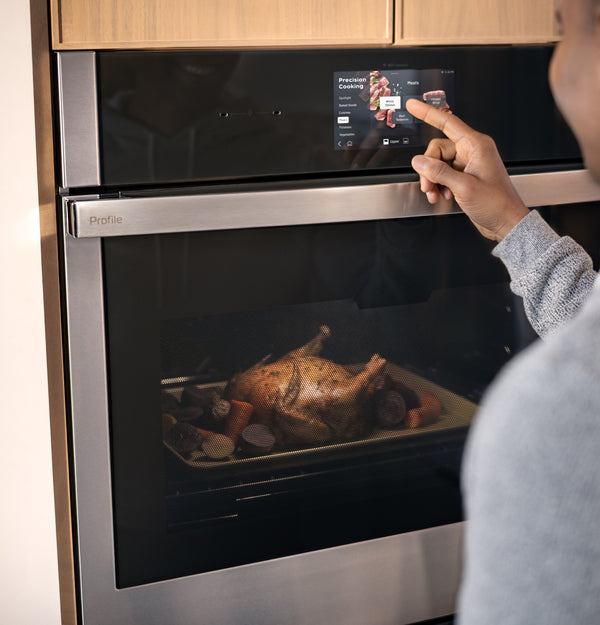 GE Profile™ 27" Smart Built-In Convection Single Wall Oven
