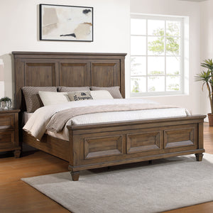 Mariana - 6/6 Eastern King Bed - Brown
