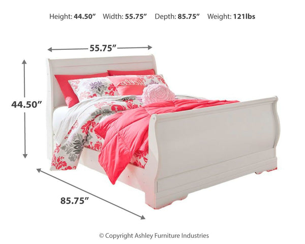 Anarasia - White - 6 Pc. - Dresser