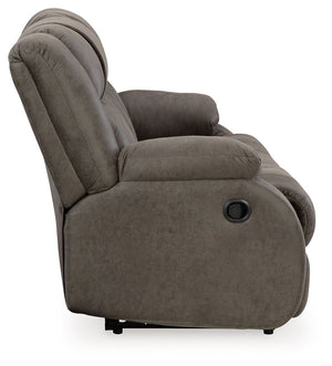 First Base - Gunmetal - 3 Pc. - Reclining Sofa