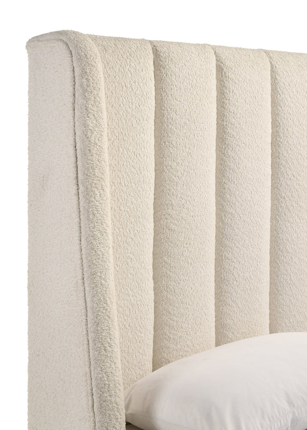 Agnes - King Bed - White