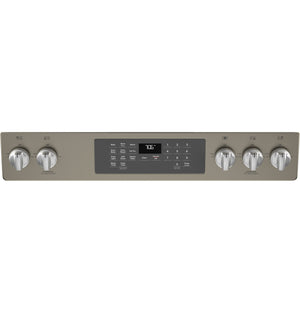 GE® 30" Slide-In Front-Control Convection Gas Range with No Preheat Air Fry