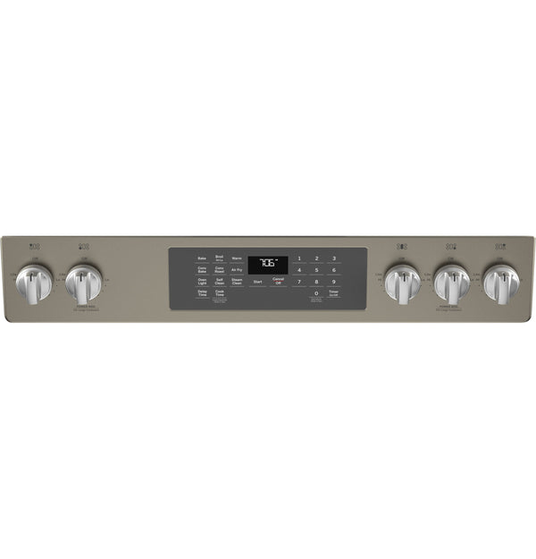 GE® 30" Slide-In Front-Control Convection Gas Range with No Preheat Air Fry