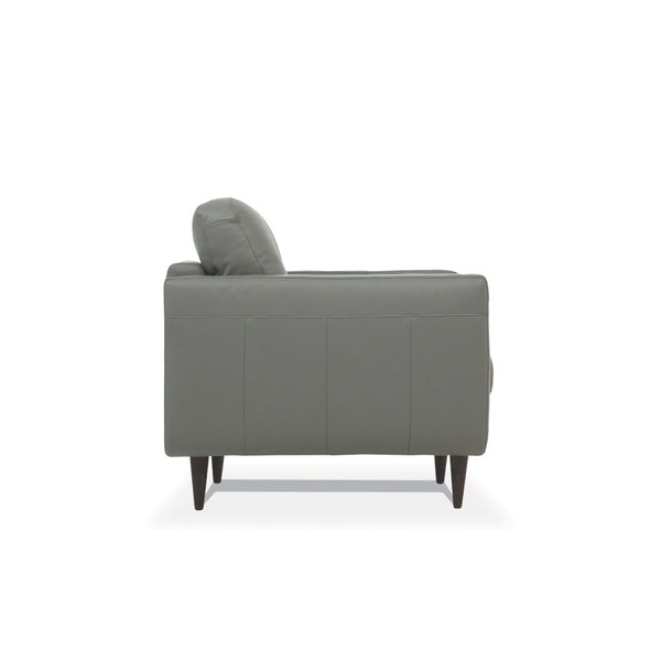 Radwan - Loveseat - Pesto Green Leather