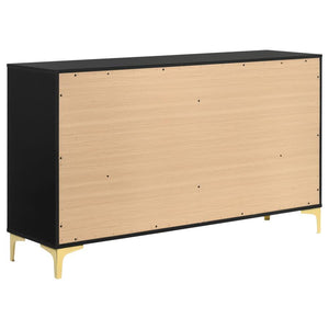 Kendall - 6-Drawer Dresser - Black