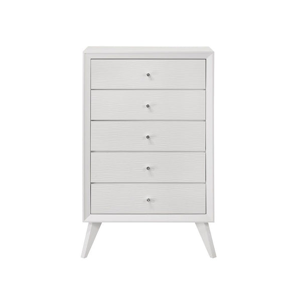  the Cerys offers sleek clean lines for a contemporary take. The low-profile bed features a slatted headboard that makes the bed appear airy. Tying in the whole collection are the squared wooden tapered legs providing a stylish visua