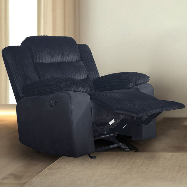 Willow - Glider Recliner - Black