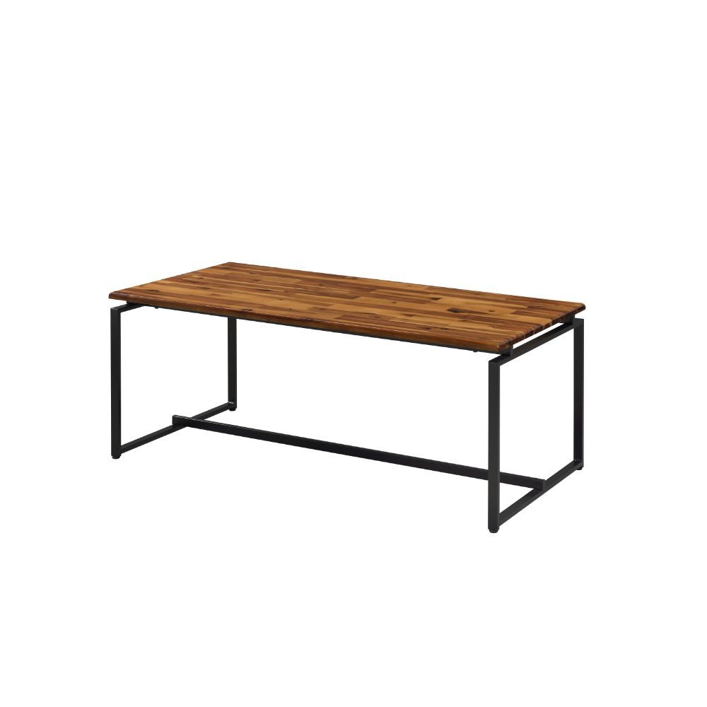 Perfect for a modern touch in any living room, this Jurgen 3-Piece pack occasional set comes with one coffee table and two end tables. Expertly crafted with selected veneers, engineered woods, and metal tube, the simple design enables the easy assembling.