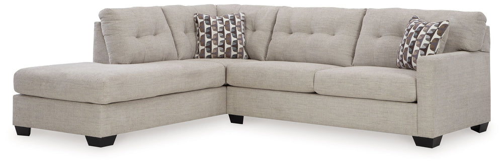 Reliable comfort, reimagined. Suitable for a variety of spaces, this sectional with chaise invites you to say hello to approachable, everyday style. It expertly balances classic details, like a tufted back, with a contemporary structure. Satisfyingly soft
