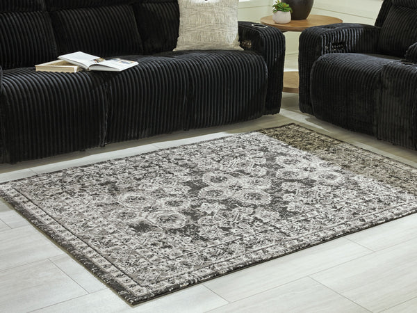  this rug brings a subtly eye-catching pattern to your room. Its subdued neutral tones come together in a stunning botanical design