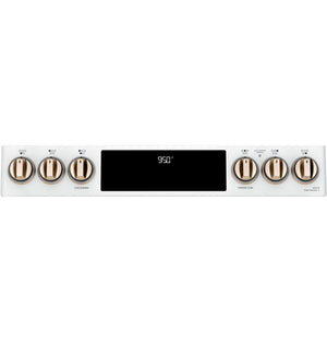 Café™ 30" Smart Slide-In, Front-Control, Induction and Convection Double-Oven Range