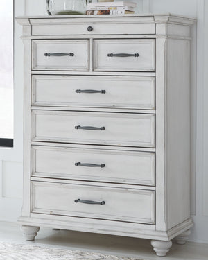 Kanwyn - Whitewash - 8 Pc. - Dresser