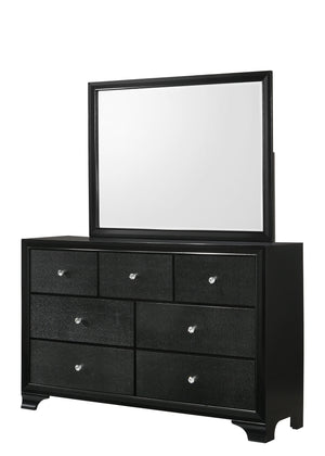 Micah - King 4 Piece Bedroom Set - Black