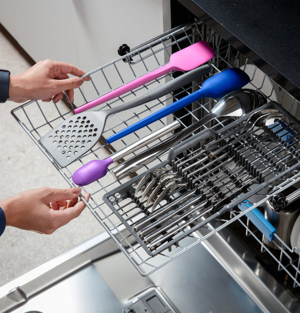 GE Profile™ ENERGY STAR® Fingerprint Resistant Top Control Stainless Interior Dishwasher with Microban™ Antimicrobial Technology with Sanitize Cycle