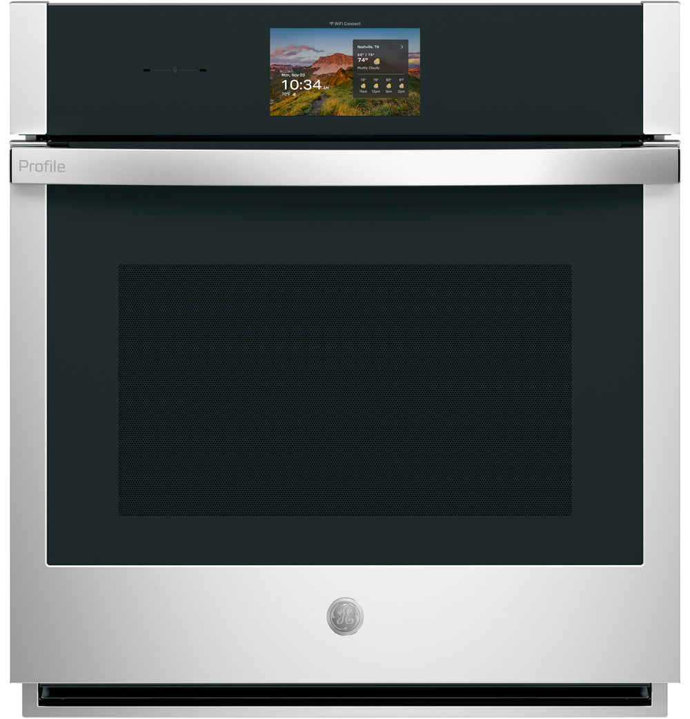 GE Profile™ 30" Smart Built-In Convection Single Wall Oven with No Preheat Air Fry and Precision Cooking