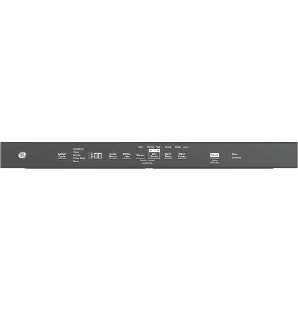GE® ENERGY STAR® Top Control with Stainless Steel Interior Dishwasher with Sanitize Cycle