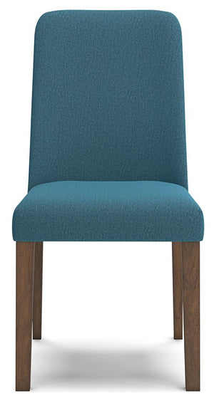 Lyncott - Blue / Brown- 5 Pc. - Butterfly Extension Table