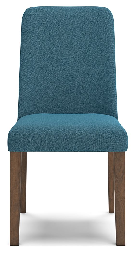 Lyncott - Blue / Brown- 5 Pc. - Butterfly Extension Table