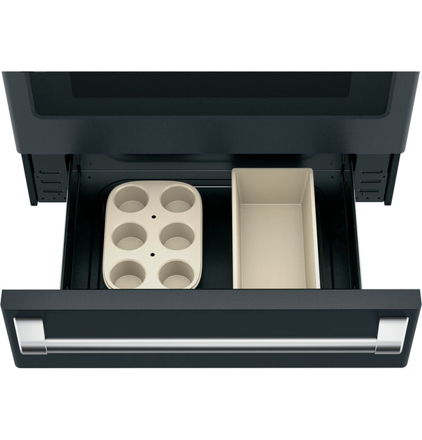 Café™ 30" Smart Slide-In, Front-Control, Gas Range with Convection Oven