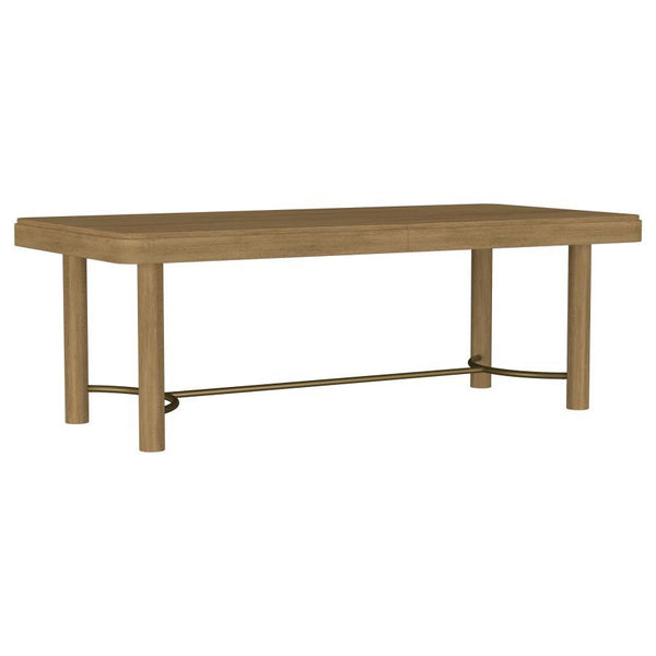 Arini - 9 Piece Extension Leaf Dining Table Set - Sand Wash