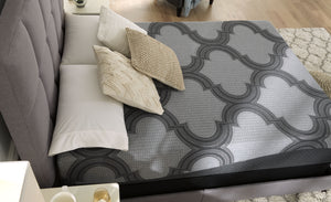 1100 Series - Gray - 2 Pc. - Full Mattress