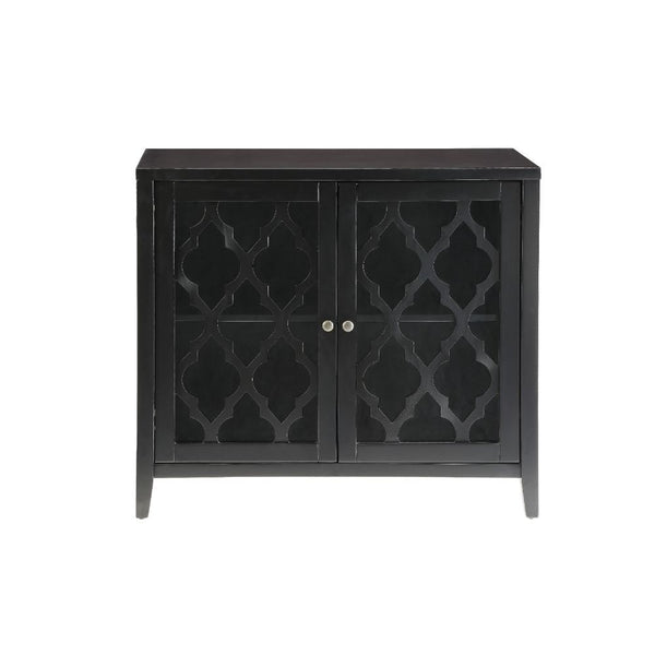  the Ceara cabinet is a wonderful addition to any environment. It features an open design fret work
