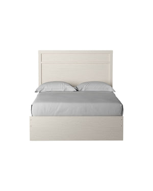  this full panel bed is a fresh style awakening. Crisp