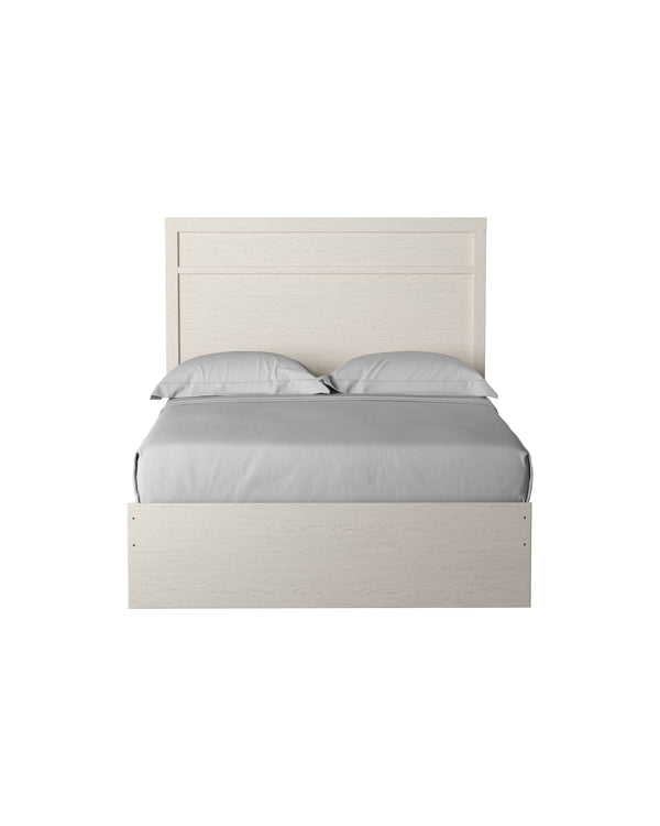  this full panel bed is a fresh style awakening. Crisp