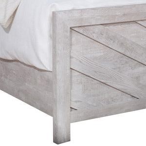 Biscayne - 4/6 Full Size Complete Bed - Gray