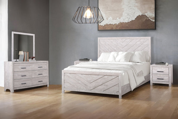  a comprehensive ensemble featuring a stylish bed