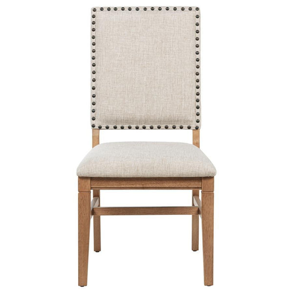 Middleton - Upholstered Dining Side Chair Beige (Set of 2) - Natural