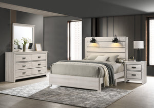 Carter - Full Platform Bed In One Box - White