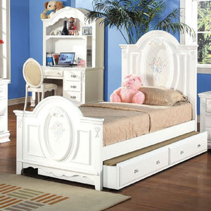 Flora - Full Bed - White
