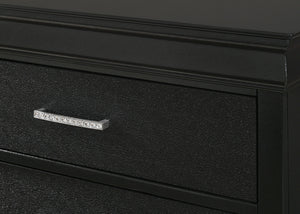 Amalia - Twin 5 Piece Bedroom Set - Black