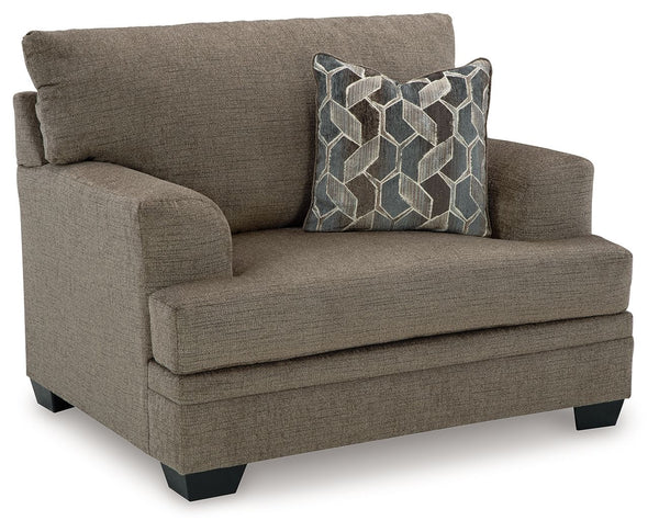 This oversized chair feels every bit as good as it looks. Ultra-soft upholstery enhances your comfort, making it a delightful place to unwind. Whether you-'re enjoying a quiet evening alone or chilling with friends, this piece promises to be the perfect b