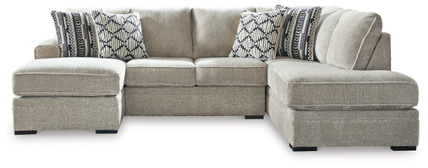 Calnita - Sisal - 3 Pc. - 2-Piece Sectional With Raf Corner Chaise