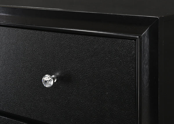 Micah - Full 4 Piece Bedroom Set - Black