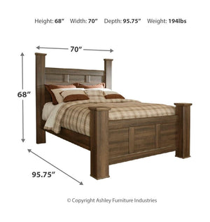Juararo - Dark Brown - 6 Pc. - Dresser