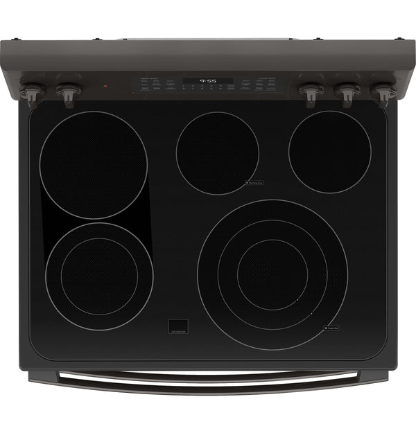GE Profile™ 30" Smart Free-Standing Electric Double Oven Convection Range with No Preheat Air Fry