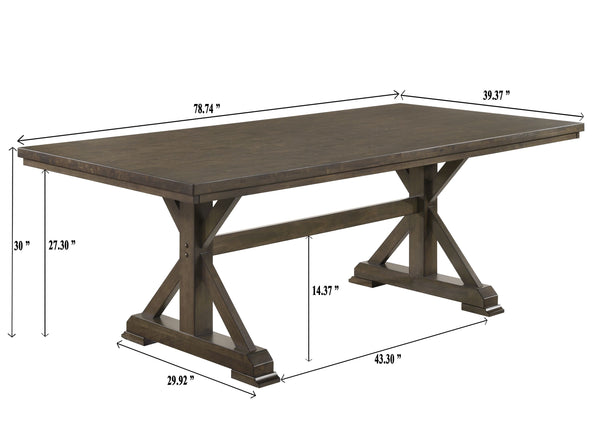 Lloyd - Rectangular Dining Table - Brown