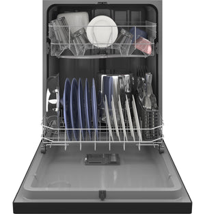 GE® ENERGY STAR® Dishwasher with Front Controls
