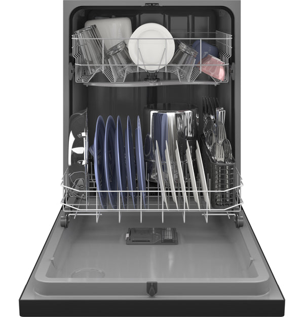 GE® ENERGY STAR® Dishwasher with Front Controls