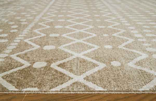 Bunchly - Tan / Brown / Cream - Medium Rug