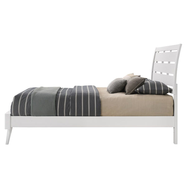 Cerys - Queen Bed - White