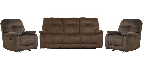 Imagine the cozy feeling of reclining in furniture this beautiful. with welcoming character, Cooperâ€™s manual recline features let you put your feet up in style while ensconced in relaxation. Its heavy-weight, high-performance cover is available in neutr